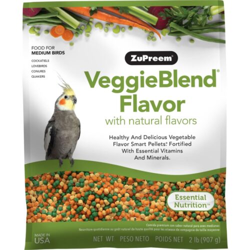 230013 2 lbs Veggieblend Blend Bird Food - Medium