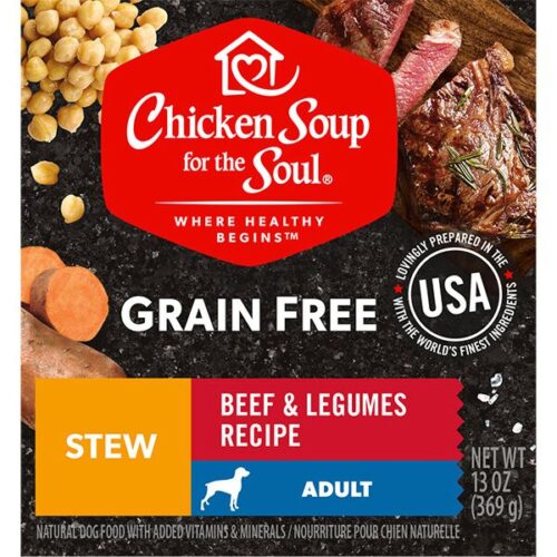 418527 13 oz Grain Free Beef & Legumes Stew Dog Food