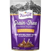 486145 12 oz Grain Free Dog Biscuits - Peanut Butter
