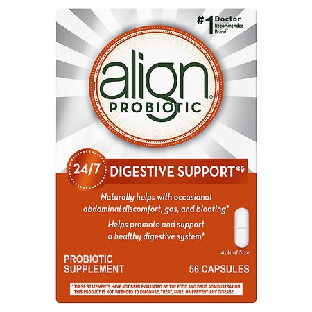 Align Digestive Support Daily Probiotic Supplement - 56.0 ea