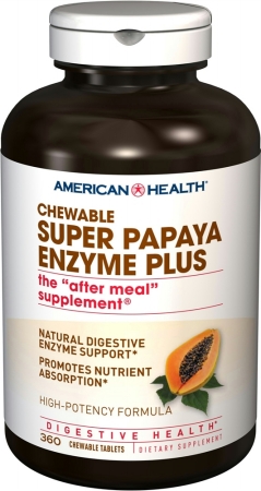 American Health 84927 Super Papaya Enzyme Plus