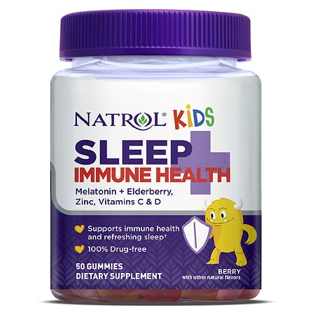 Natrol Kids Sleep + Immune Health Gummy Berry - 50.0 ea