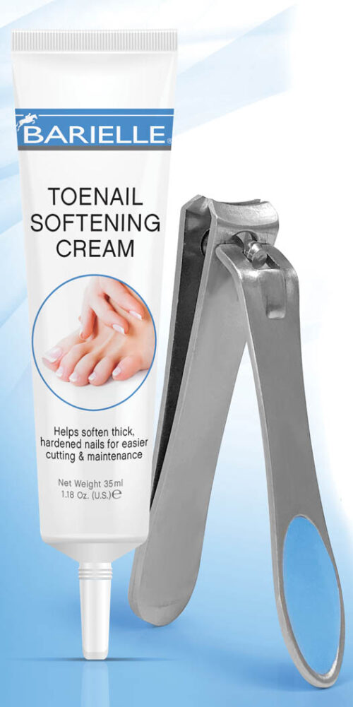 Barielle Toenail Softening Cream with Clippers - 1 Kit