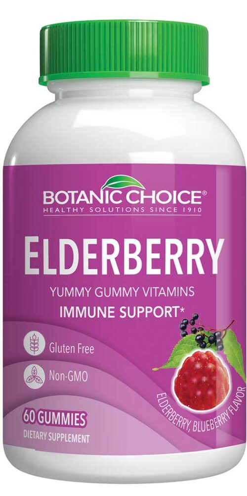 Botanic Choice Elderberry Gummy - 60 Gummies