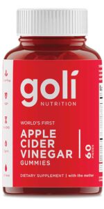 Goli Nutrition Apple Cider Vinegar Gummies - 60 Gummies