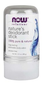 NOW Foods Nature's Deodorant Stick Stone - 3.5 Oz