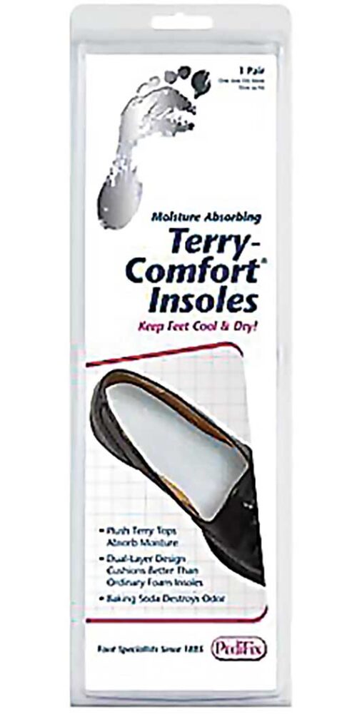 PediFix Sockless Terry-Comfort Insoles - 1 Pair