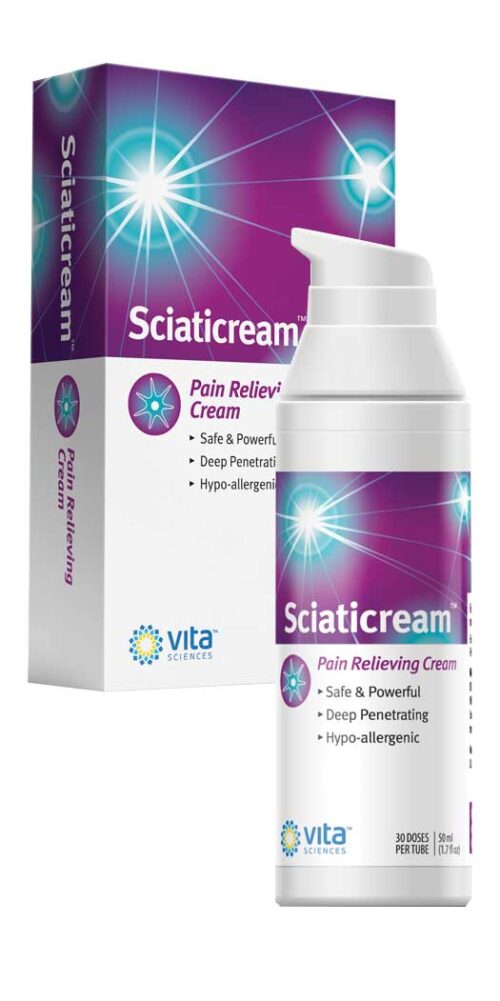 Vita Sciences Sciaticream Fast-Acting Sciatic & Nerve Pain Cream - 30 Doses