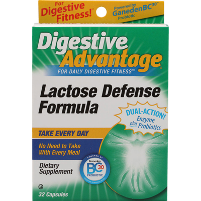 1101427 Ganaden Digestive Advantage Lactose Intolerance Therapy - 32 Caplets