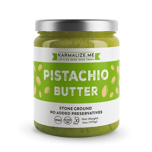 233711 6 oz Jar Frontier Pistachio Butter