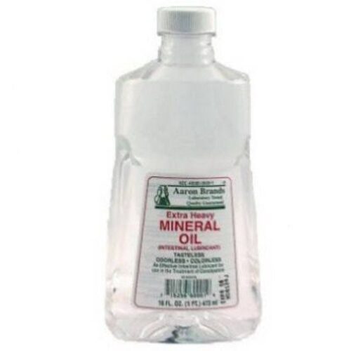 740074 16 oz Clear Bottle Mineral Oil