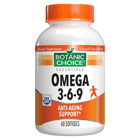 Botanic Choice Omega 3-6-9 1000 mg - 60.0 ea