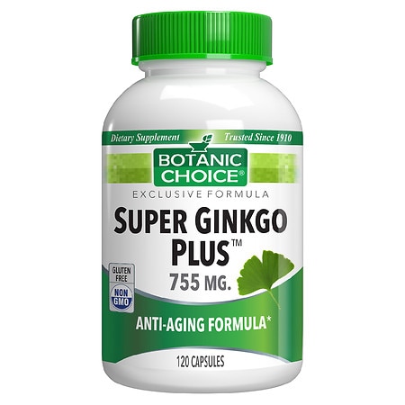 Botanic Choice Super Ginkgo Plus Capsules - 120.0 ea