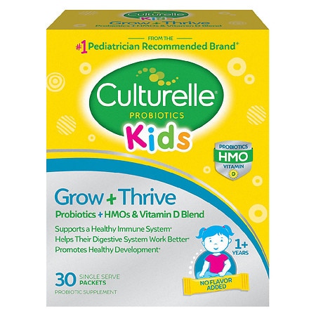 Culturelle Kids Grow + Thrive Probiotics + HMO + Vitamin D Blend Packets - 30.0 ea