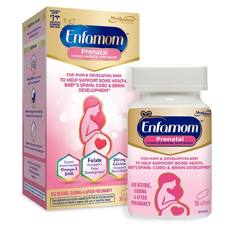 Enfamom Prenatal Vitamin & Mineral Supplement Softgels - 30.0 ea