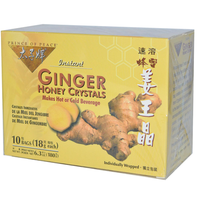 Ginger Honey Crystals - 10 Tea Bags