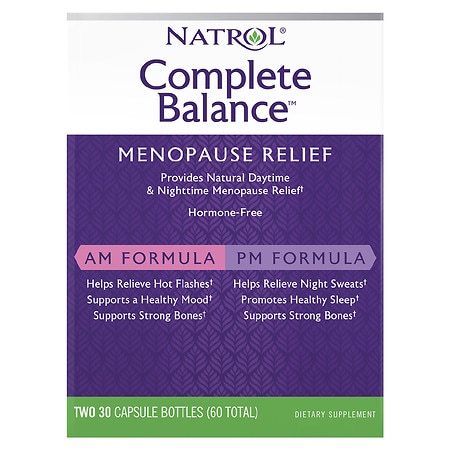 Natrol Complete Balance Menopause Relief - 30.0 EA x 2 pack