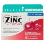 Quantum Research Cold Season Plus Zinc - Cherry - 24 lozenges