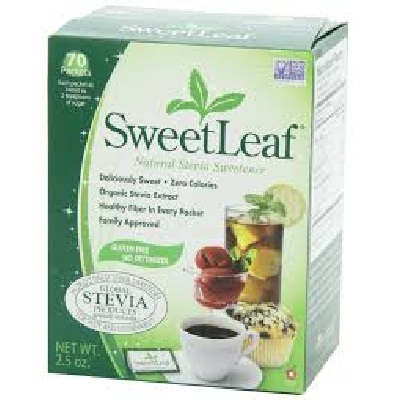 Sweet Leaf BG18766 Sweet Leaf Stevia 1G-Pack et - 1x70 CT