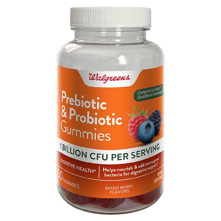 Walgreens Prebiotic & Probiotic Gummies - 50.0 EA