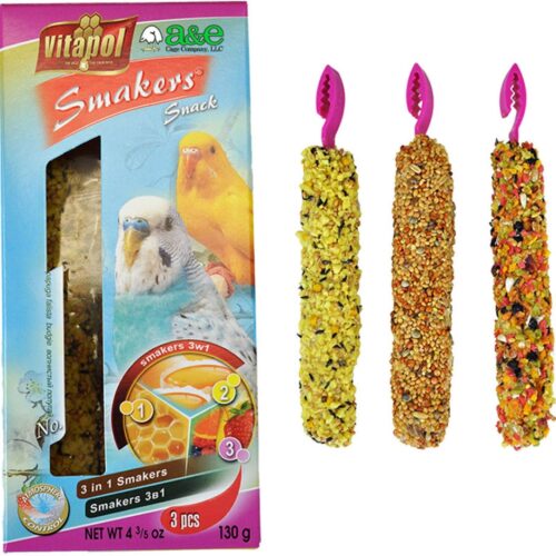 ZVP-2109 Treat Stick 3-in-1 Mix Parakeet - Pack of 2