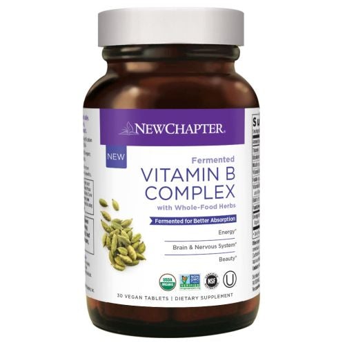Fermented Vitamin B Complex 60 Count by New Chapter