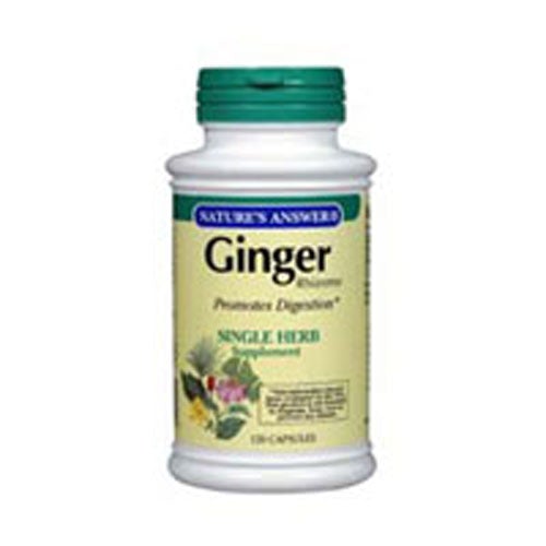 Ginger Rhizome 90 Cap by Nature's Answer