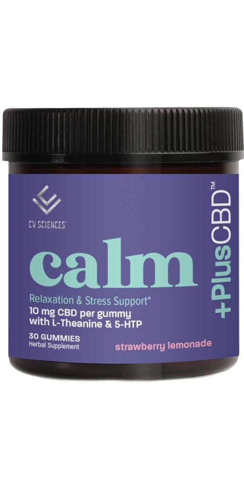 CV Sciences +PlusCBD Calm Gummies - 30 Gummies