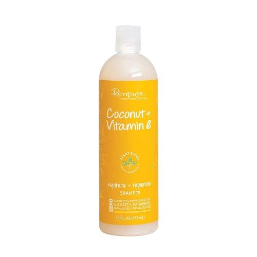 Coconut Milk & Vitamin E Shampoo 16 Oz by Renpure Organics