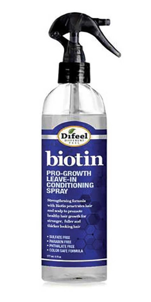 Difeel Biotin Pro-Growth Leave-In Conditioning Spray - 6 Oz