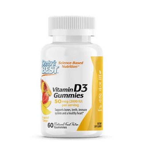 Doctors Best Vitamin D3 Gummies - 60 Gummies