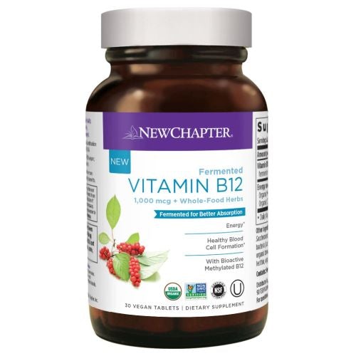 Fermented Vitamin B12 60 Count by New Chapter