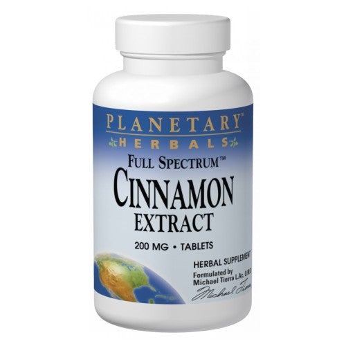 Full Spectrum Cinnamon Extract 60 Tabs by Planetary Herbals