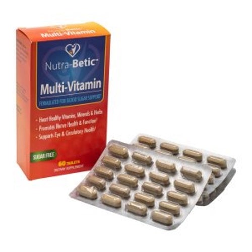 Multi-Vitamin Sugar Free 60 Tabs by Nutra-Betic