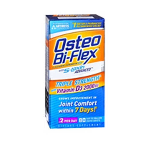 Osteo Bi-Flex Triple Strength With Vitamin D3 80 tabs by Osteo Bi-Flex