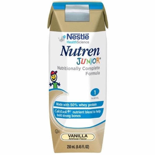 Pediatric Oral Supplement / Tube Feeding Formula Junior Vanilla, 8.45 Oz by Nestle Healthcare Nutrition