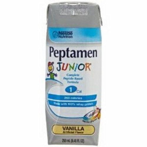 Pediatric Oral Supplement / Tube Feeding Formula Junior Vanilla Flavor, 8.45 Oz by Nestle Healthcare Nutrition