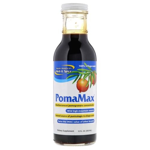 PomaMax Mediterranean Pomegranate Concentrate 12 Oz by North American Herb & Spice