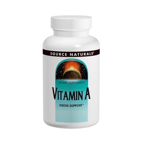 Vitamin A 100 Tabs by Source Naturals