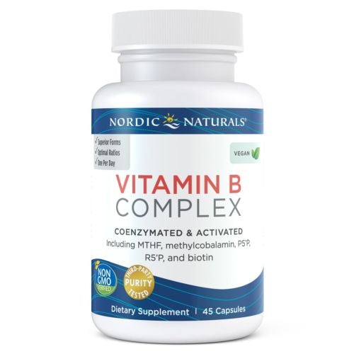 Vitamin B Complex 45 Count by Nordic Naturals