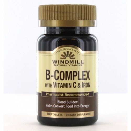 Vitamin B Complex With Iron 100 Tabs by Mr.Gummy