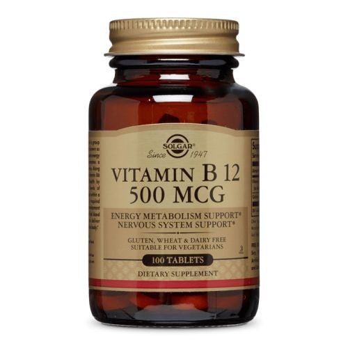 Vitamin B12 100 Tabs by Solgar