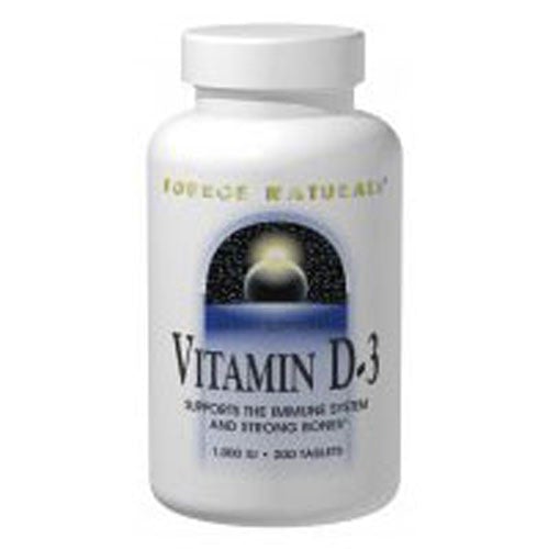 Vitamin D 200 Tabs by Source Naturals