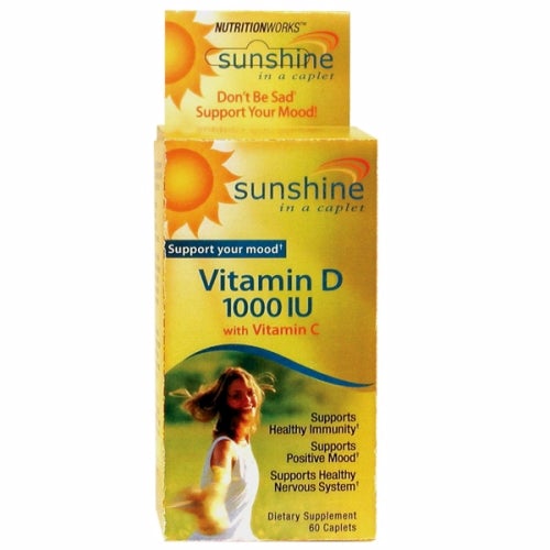 Vitamin D 60 Caps by Sunshine