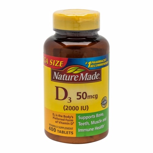 Vitamin D3 400 Tabs by Nature Made