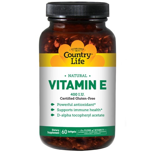 Vitamin E 400IU - 60 Sftgls