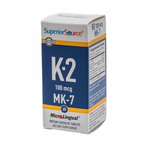 Vitamin K2 Mk-7 60 Count by Superior Source