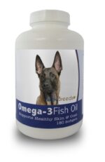 840235141051 Belgian Malinois Omega-3 Fish Oil Softgels, 180 Count
