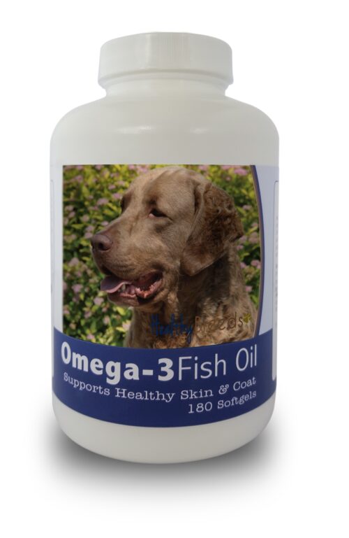840235141266 Chesapeake Bay Retriever Omega-3 Fish Oil Softgels, 180 Count