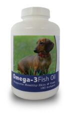 840235141303 Dachshund Omega-3 Fish Oil Softgels, 180 Count